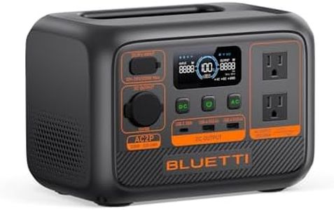 BLUETTI AC2P Portable Power Station, 230.4 Wh LiFePO4 Battery Backup w/ 2 300W (600W Power Lifting) AC Outlets, Recharge from 0-80% in 45 Min., Solar Generator for Camping (Solar Panel Optional)