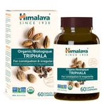 Himalaya Organic Triphala for Constipation and Irregularity, 60 Caplets, USDA Certified Organic, Non-GMO, Gluten Free Supplement, 688 mg