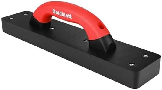 Goldblatt Tapping Block for Vinyl Plank Flooring, Heavy Duty Hammer-Free Flooring Installation Tool with 9" Large Soft-Grip Handle for Installing Laminate, Hardwood, LVP, LVT or Engineered Wood