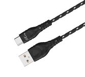PIXFAB USB C Charging Cable For Doro 8100/8200 / 8050/8080 / 8035, [Type C] Fast Charging Cable [Nylon Braided], USB A – Type C Charger Cable 1M - Black