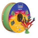 OVERTURE Rock PLA Filament 1.75mm, Marble PLA 3D Printer Filament 1kg Spool (2.2lbs), Dimensional Accuracy +/- 0.02 mm, Fit Most FDM Printer (Rock Rainbow)