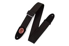 Levy's Leathers 2" Cotton Guitar Strap, Black