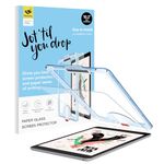Hocents. Paper Glass Screen Protector Compatible with iPad 9th/8th/7th Generation 10.2 inch [Auto-Alignment Tool] [EZ Kit] [Tempered Glass]