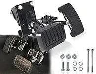 MIKODA Gas & Brake Pedal Extenders for Short Drivers/People, Adjustable Pedal Extender Assembly (Assembled Completely) Compatible with Go Kart, Car, Ride on Toys Accelerator Pedal Extender