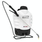 Smith 18V Lithium-Ion Fast Charging Variable Flow Powered Backpack Sprayer (7 Nozzles Included) Ideal for Spraying Weeds and Mosquito Control