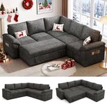 SUAWY 85 Inch Modular Sectional Sof