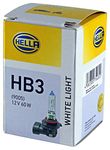 HELLA 8GH 223 498-161 Bulb - HB3 - White light - 12V - 60W - Socket Type: P20d - Box - Quantity: 1