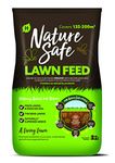 Nature Safe Fertilizer Lawn Feed & Seed 10kg, Brown, G60122