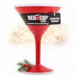 Red Cup Living Reusable Cocktail Cup, 12-Ounce, Red