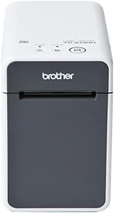 Brother TD2125N- Impresora de etiquetas y tickets de sobremesa para uso profesional con conexión USB, serie e Internet