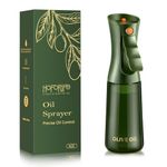 hoforife Glass Olive Oil Sprayer for Cooking (Olive Green 226ml)
