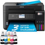 Epson EcoTank ET-3850 A4 Multifunction Air Print Wi-Fi Ink Tank Printer with Duplex and ADF, Up To 3 Years Of Ink Included