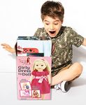 Skywin Prank Gift Box Sleeve - Fake Prank Box disguise Gift a Girly Dress-Up Doll for adults or kids - Novelty Gag Gift Box for Pranksters (Doll)