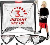 Portable Easy Fold-Up Lacrosse Goal