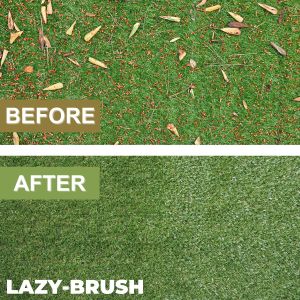 LAZY-BRUSH 1500W Artificial Grass Cleaner – Powerful Electric Brush