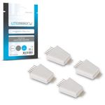 Litcessory V3 to V4 Lightstrip Adapter for Philips Hue Lightstrip Plus (4 Pack, White)