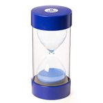 Jumbo Sand Timer for Kids - Colourful and Attractive - Easy-to-Operate Visual Learning Tool (5 Min - Blue)