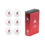 JOOLA Prime 3-Star Table Tennis Balls - 6 Pack of Professional Ping Pong Balls for Tournaments - ITTF Approved 40+mm ABS