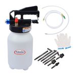 Prokomon 3 Liters Transmission Fluid Pump;Fluid Transfer Pump;Pneumatic Oil Pump;Fluid Evacuator and Dispenser with 8 Adapters