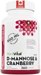 PlantVital D-Mannose Capsules 500mg