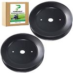 2 Pack 153535 Spindle Drive Pulley for 42" 44" 48" 50" and 54" decks Replaces Husqvarna AYP 153535 129861 173436 177865 532153535 532129861 532173436 53217786,Oregon 44-370,Stens 275-284,Rotary 7180