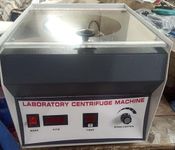 NS Heavy motor Laboratory centrifuge machine, Full metal body with heavy die cast base for vibration less working & Digital Timer Digital R.P.M.(6000 R.P.M. on 240 v AC)