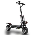 CAMTOP Electric Scooters Adult Off Road Fast Foldable 2 Wheel E Scooter Powerful Dual Motor Dual Suspension Disc Brake 11in Vacuum Tubeless Tire 60V/35AH Large Capacity Lithium Battery