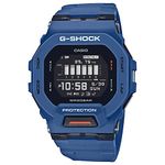 Casio G-Shock GBD-200-2DR Digital Dial Blue Resin Strap Men's Watch Bluetooth Workout Tracking G1147