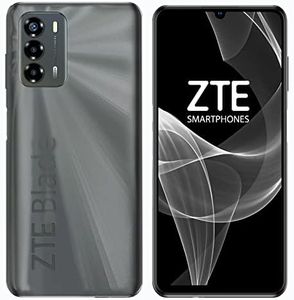 ZTE V40 Vita (3GB+128GB) Dual SIM | 4G LTE | 6000mAh Battery | 6.74" HD+ Display | 48MP Main Camera | GSM Factory Unlocked | Not for CDMA Carriers - (Black)