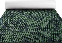 FOCEAN Boat Flooring EVA Foam Boat Decking Camo Marine Flooring Self-Adhesive Marine Mat for Motorboat RV Yacht Kayak, 94.5''x 47.2'', Olive Camo