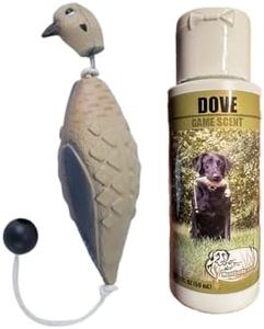 HuntEmUp Ultimate Dove Dog Training Scent - Realistic Dove Dummy Included for Effective Bird Dog Training