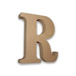 MDF Letters Wooden Letters for Crafts MDF Letter R (Large 13cm High x 2cm Deep) MDF Letters Large Free Standing Wooden Letters MDF Letters for Crafts Personalised Names & Decor - (Letter R)