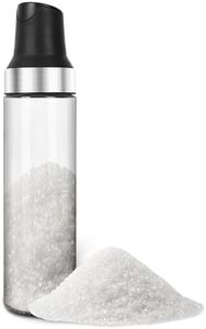 Loscarol Sugar Dispenser with Pour Spout, 17 oz Glass Sugar Shaker Jar or Creamer Dispenser Weighted Pourer for Coffee Bar,Tea & Baking, Sugar Container for Sugar, Honey, Syrup, for Home Kitchen
