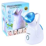 PEACHBERRY Nano-Cure Medical Facial Steamer Vaporizer Inhaler for Cold, Nose, Face, Cough & Sinus with Nano-Ionic Technology, Steam breath machine for Adult Kids Best for Men/Women Beauty (PB-1001)