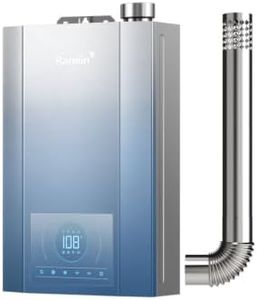 Ranein Condensing Propane Tankless Water Heater, 5.1 GPM, 120,000 BTU