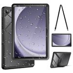 Mangix Waterproof Case for Samsung Galaxy Tab A9 Plus 11 Inch 5G 2023 Case,Built-in Screen Protector/Kickstand/Full-Body Shockproof Protective Cover for Tablet A9+ 11'' (SM-X210/X216/X218)