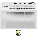 LG LW6017R 6,000 BTU 115V Window Air Conditioner with Remote Bundle with 1 Year Extended Protection Plan