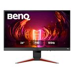 BenQ MOBIUZ EX240N 24" VA Panel Full HD HDR Gaming Monitor| 165Hz| 1ms MPRT| FreeSync Premium| treVolo Speakers (2.5W x 2)| Bezel Less| Light Tuner| Color Vibrance| Black Equalizer| HDMI| DP (Gray)