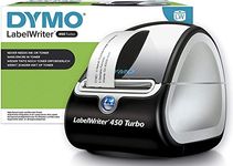 DYMO LabelWriter 550 Direct Thermal Barcode Label Printer with USB Connectivity - 62 Labels Per Minute, Auto Label Recognition, LW550 Black and White Thermal Label Printer