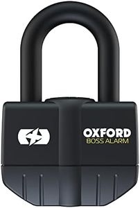 Oxford Products LK484 Black Oxford Boss Alarm 16mm Motorcycle Padlock/Disc Lock