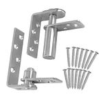 TamBee Cafe Door Hinges Swinging Door Hardware Saloon Door Hinges for Swinging Door Gravity Hinges Hardware for Swinging Door