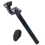 SAFORTBikes Suspension Seatpost for ebike & Heavy Riders (33.9x580mm - 27.2mm Post + 27.2 to 33.9mm Shim)