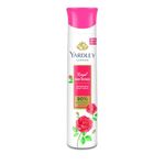 Yardley London Royal Red Roses Refreshing Body Spray| Fresh Floral Fragrance| Deodorant Body Spray For Daily Use| Deodorant For Women| 90% Naturally Derived| 150ml