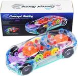 Toys for 3 Year Old Boy, Baby Toys 36 Months and up Electric Car Toys for Boys Girls Toddlers with Cool Light & Sound Effect, Great Christmas Birthday Gift for Kids