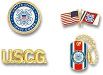 Officially Licensed U.S. Coast Guard 4-Pin Set