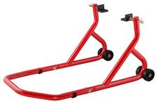 BIKETEK Motorcycle Rear Paddock Stand Series 3 Red