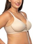 Vanity Fair Women's Beauty Back Full Figure Wirefree Bra 71380, Damask Neutral, 38D