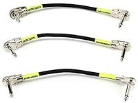 Ernie Ball Patch Cable 3-Pack, Flat