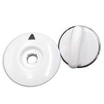 Supplying Demand WH01X10310 WH11X10049 Clothes Washer Control Knob & Timer Dial Plate Replacement Kit