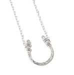 Lucky Horseshoe Necklace Sterling S